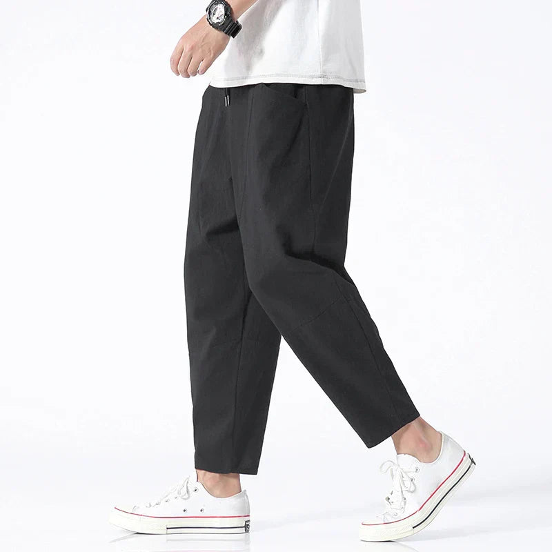 Men's Cropped Pants | Loose