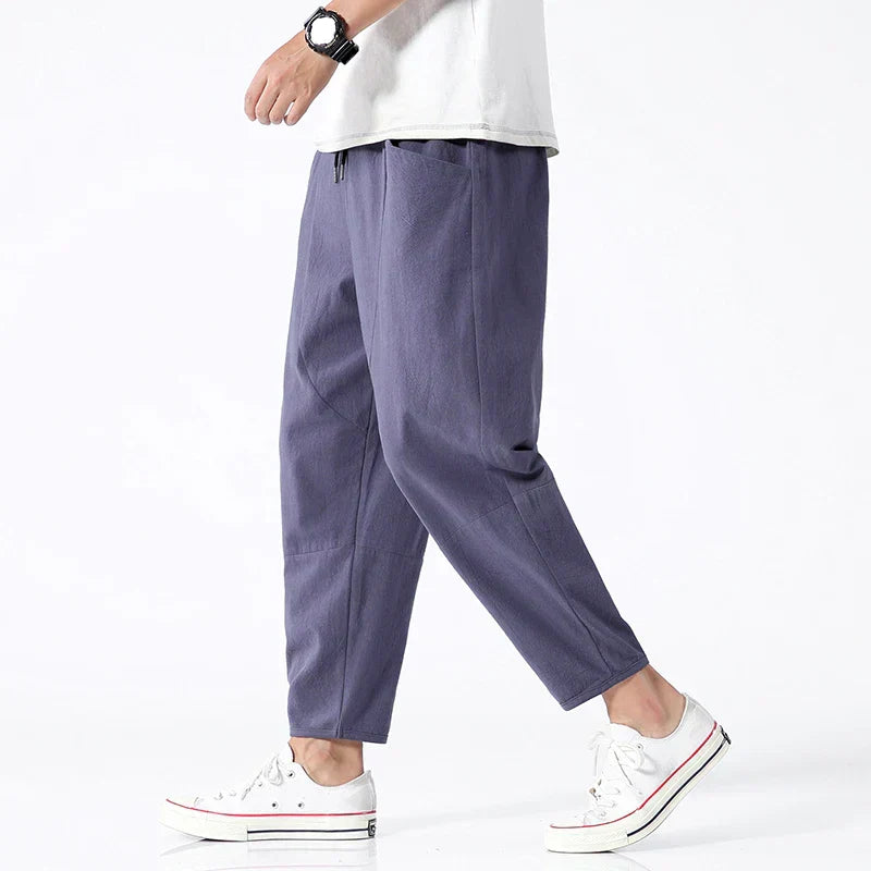 Men's Cropped Pants | Loose