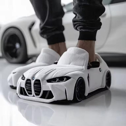 Men's Auto Inspired Design Slippers | Non-Slip