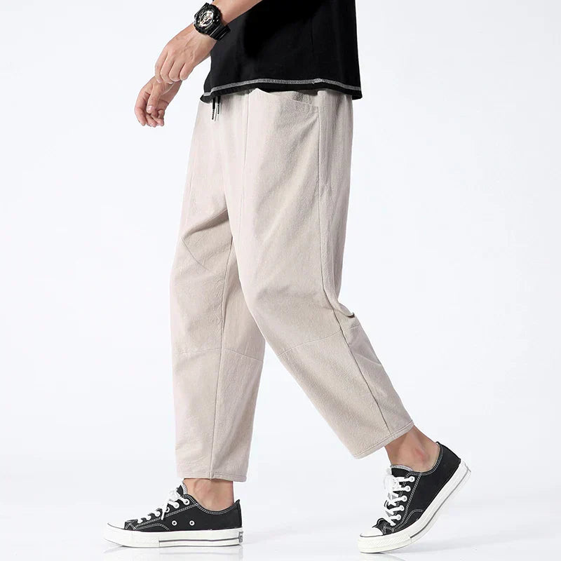 Men's Cropped Pants | Loose