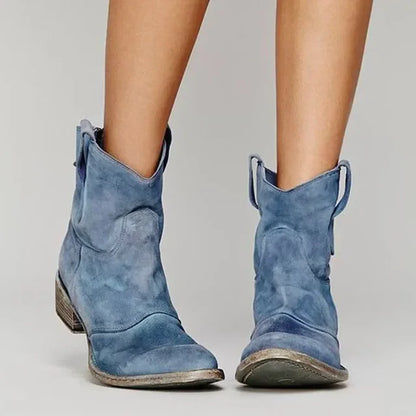 Women's Cowboy Ankle Boots | Vintage
