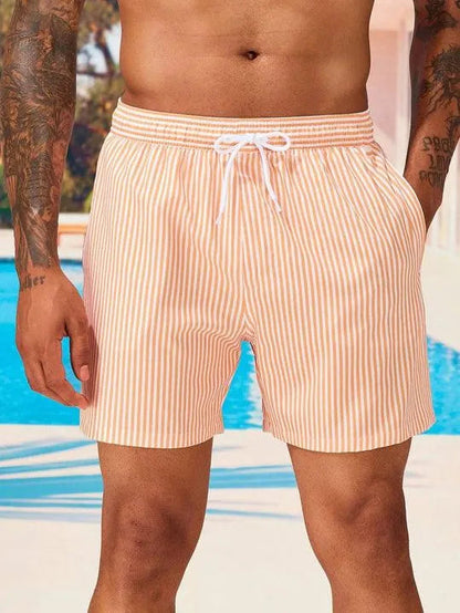Men's Striped Swim Shorts | Summer