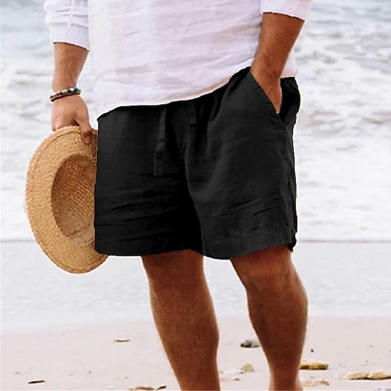 Men's Mid Waist Summer Shorts | with Drawstring