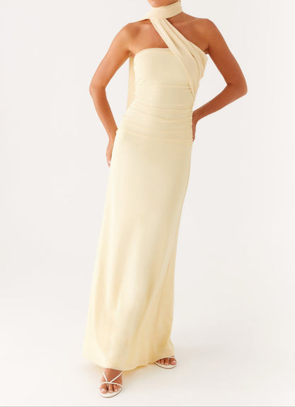 Vincenza Maxi Dress - Yellow