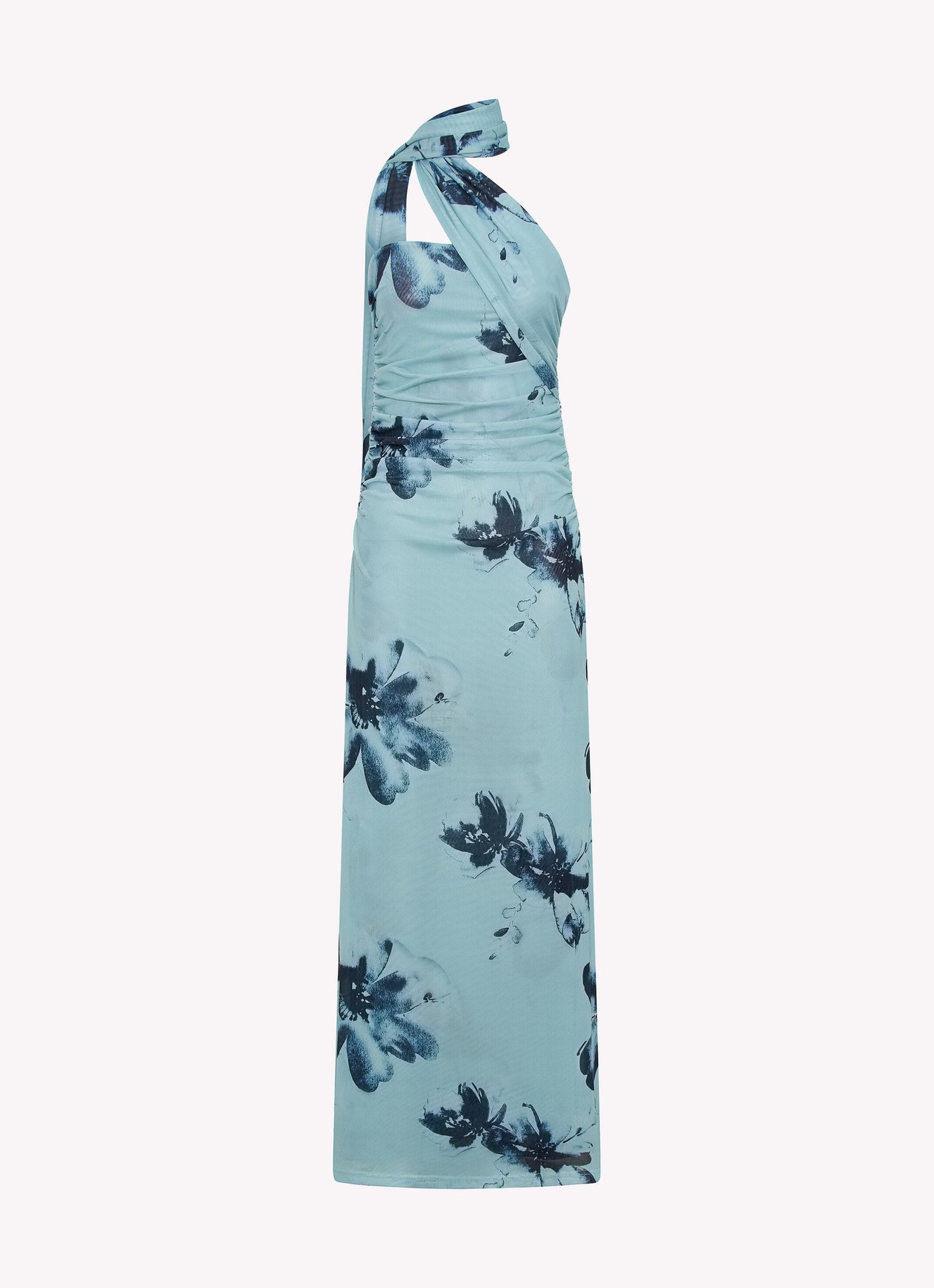 Carlotta Maxi Dress - Blue Black Floral