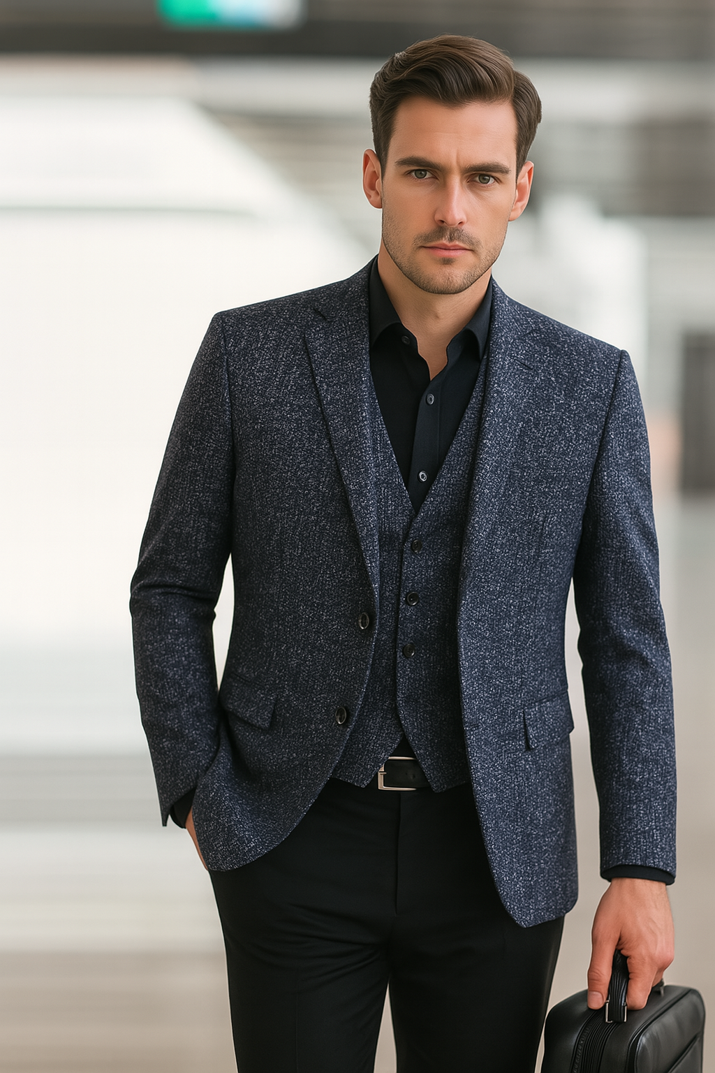 Men's No-Iron Casual Blazer | Slim Fit