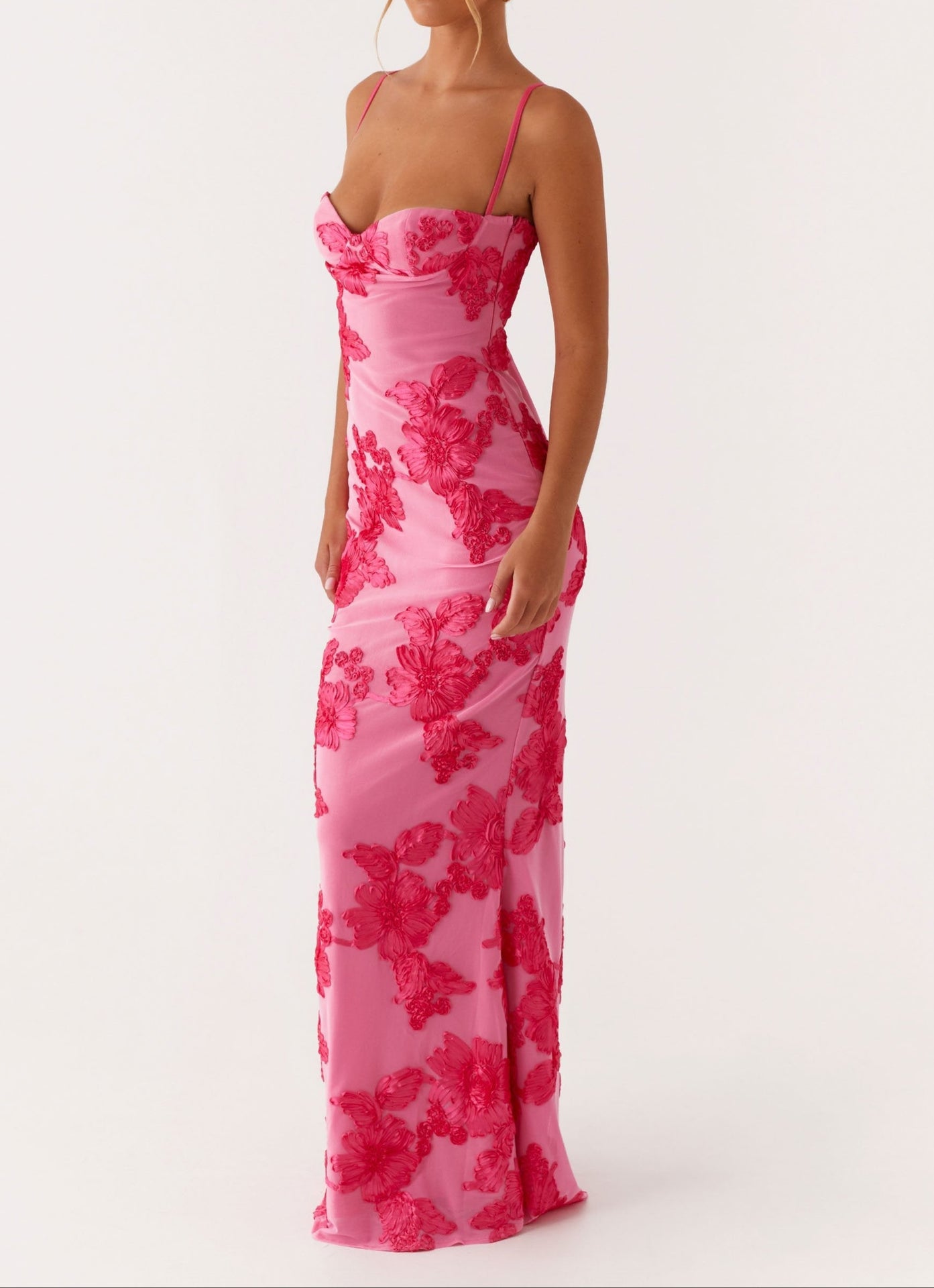 Elisabetta Maxi Dress - Pink