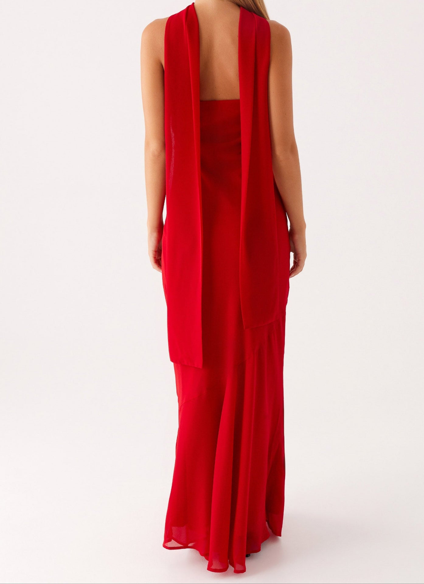 Pasquelina Maxi Dress - Red