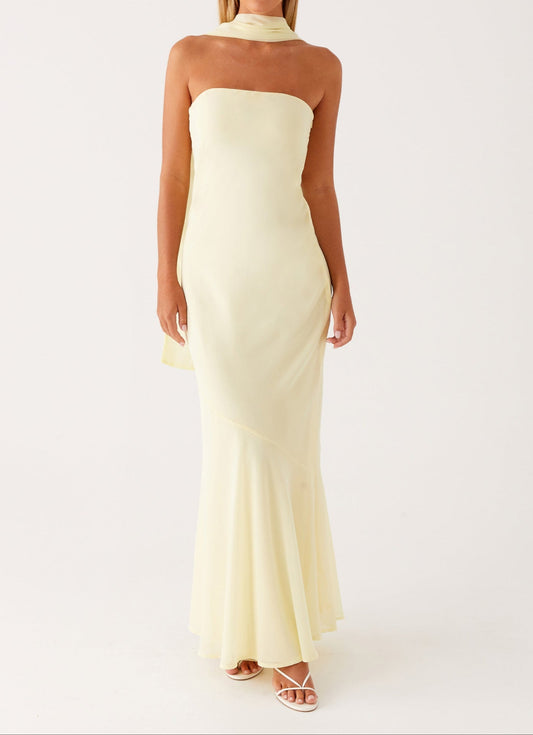 Phebe Maxi Dress - Yellow