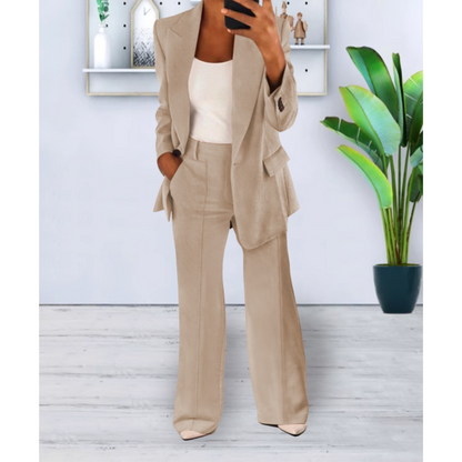 Women's Business Casual Two-Piece Suit | Loose Fit