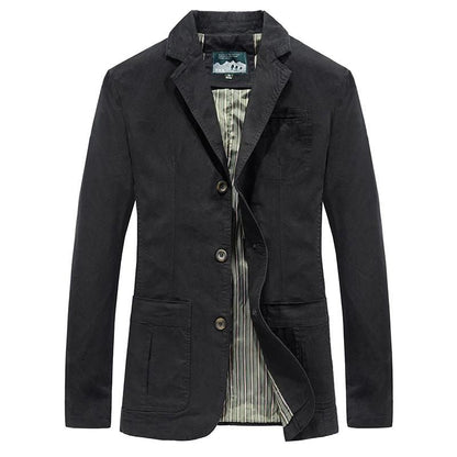 Men's Casual Lightweight Blazer | Distressed Style