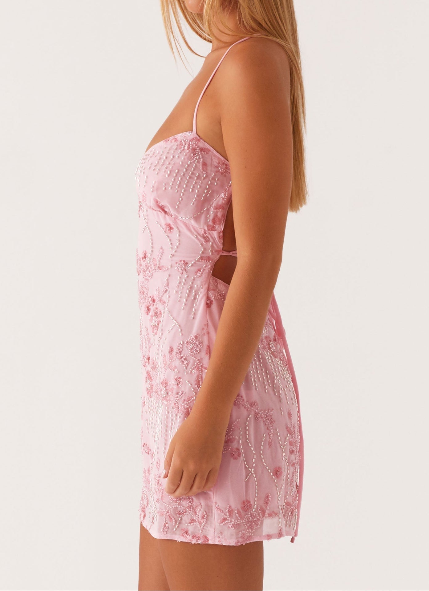 Juana Cami Mini Dress - Pink