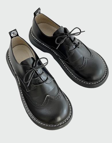 Women's Wide-Fit Oxford Shoes | Flat