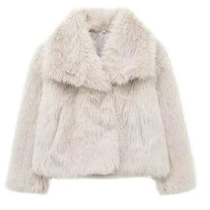 Women's Soft Fur Coat | Plush Faux