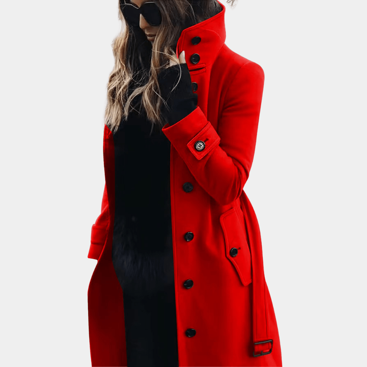 Women's Winter Trench Coat | Long