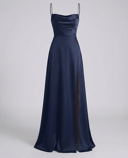 Women's Evening Dress with High Slit | Maxi