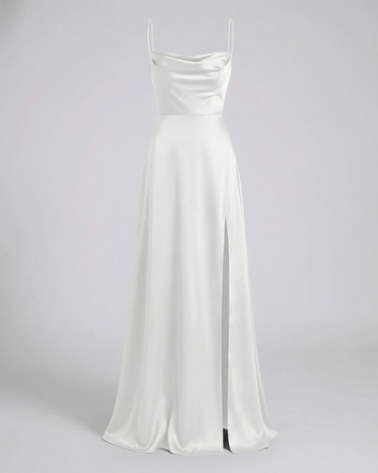 Women's Evening Dress with High Slit | Maxi