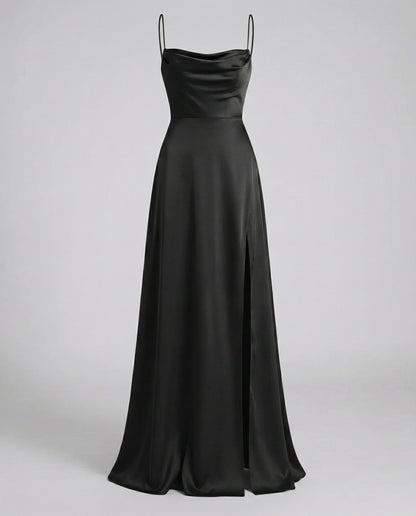 Women's Evening Dress with High Slit | Maxi