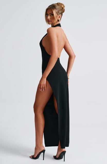 Ashley Maxi Dress-Black
