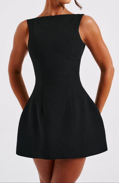 Bambi Mini Dress - Black