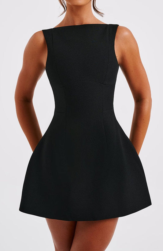 Manuela Mini Dress - Black