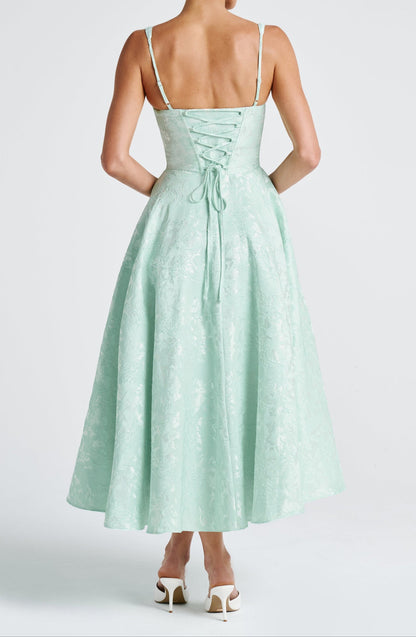 Matelda Midi Dress - Mint