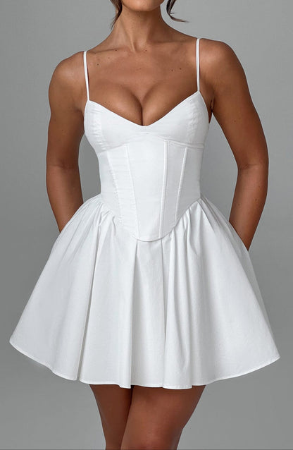 Luca Mini Dress - Ivory