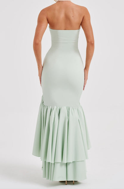 Ricciarda Maxi Dress - Sage