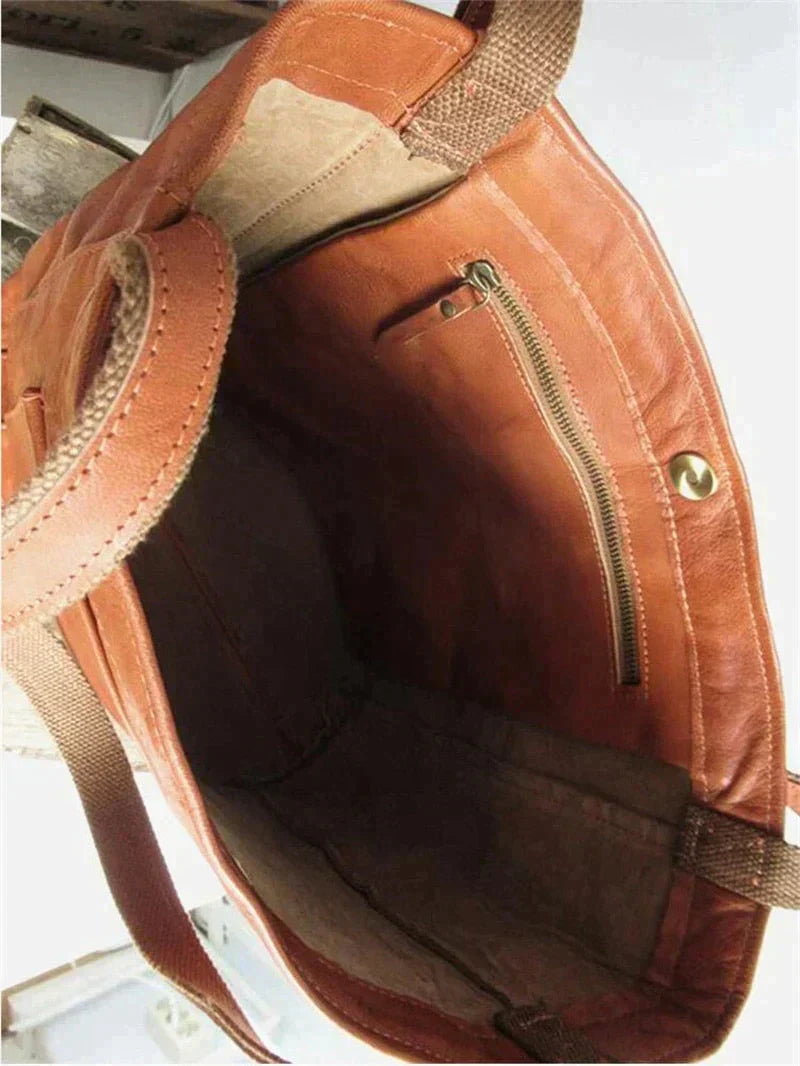 Women's Shopper Shoulder Bag | with Outer Pocket