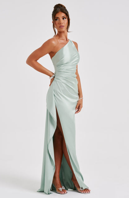 Paula Maxi Dress-Sage