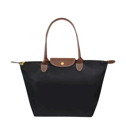 Women's Shoulder Bag Handbag | Button Closure