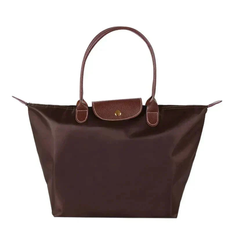 Women's Shoulder Bag Handbag | Button Closure