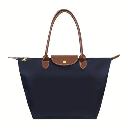 Women's Shoulder Bag Handbag | Button Closure
