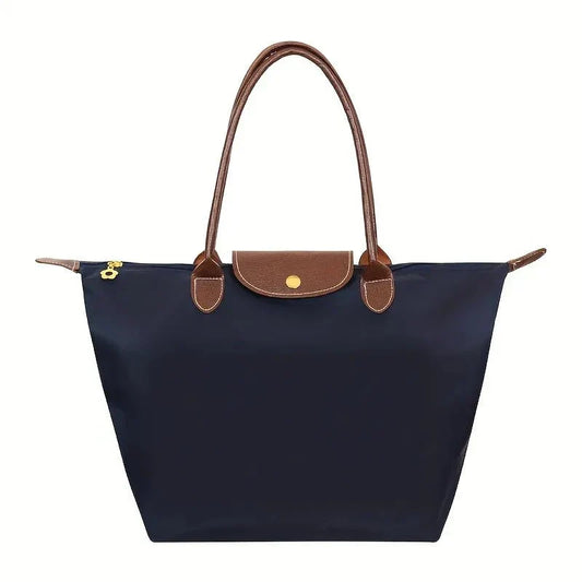 Women's Shoulder Bag Handbag | Button Closure