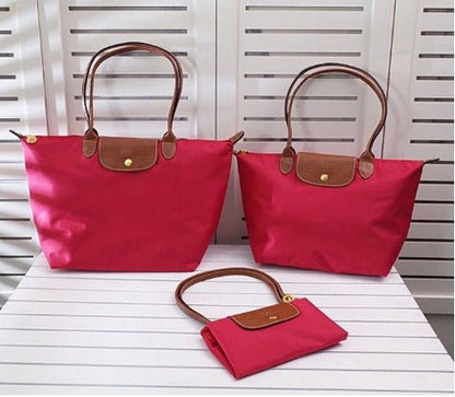 Women's Shoulder Bag Handbag | Button Closure