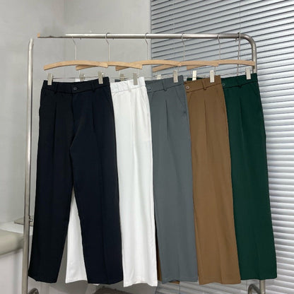 Men's Pleated Summer Pants | Relaxed Fit