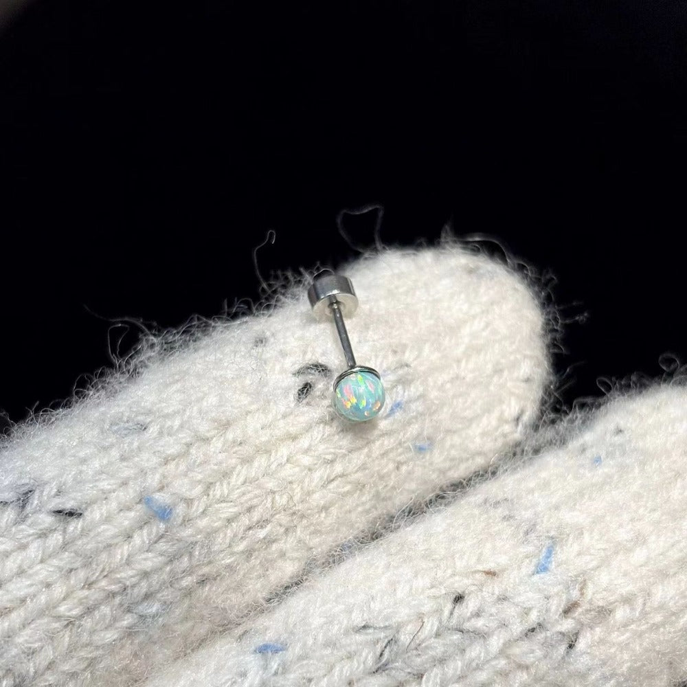 Green Crystal Butterfly and Flower Earring Set for Women - Valentina