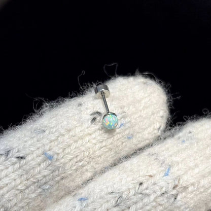 Green Crystal Butterfly and Flower Earring Set for Women - Valentina