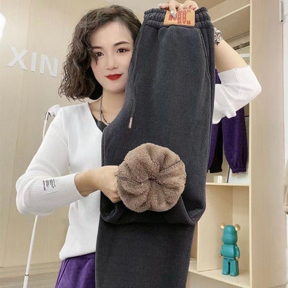 Fleece Lined Jogger Sweatpants for Women - Immacolata