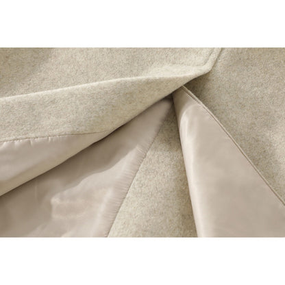 Double Breasted Long Coat with Belt for Women - Lucia