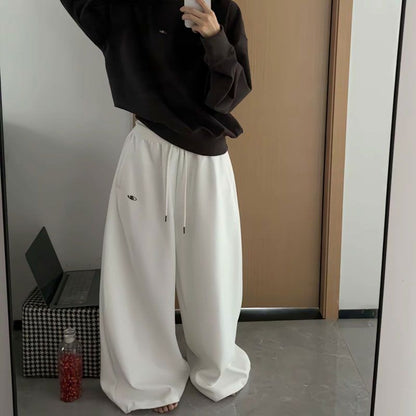 Wide Leg Drawstring Sweatpants for Women - Manuela