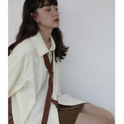 Button Down Long Sleeve Shirt for Women - Gioia