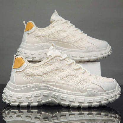 Mesh Lace Up Running Sneakers for Men - Nicoletta