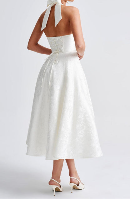 Patrizia Midi Dress - Ivory