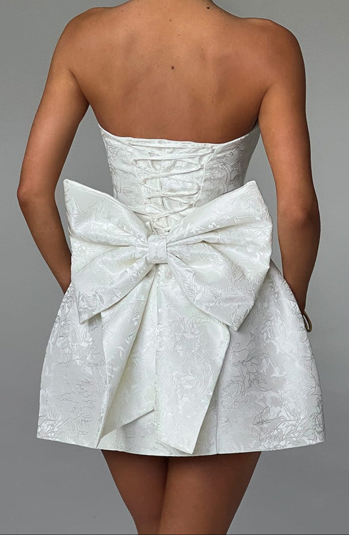 Honora Mini Dress - Ivory