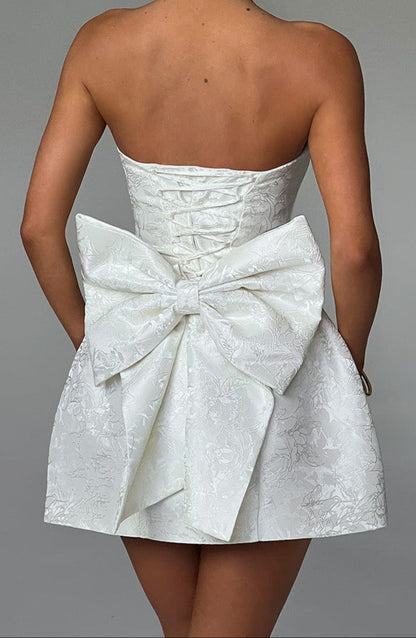 Honora Mini Dress - Ivory