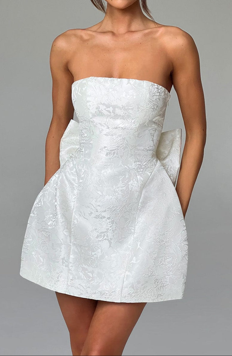 Honora Mini Dress - Ivory