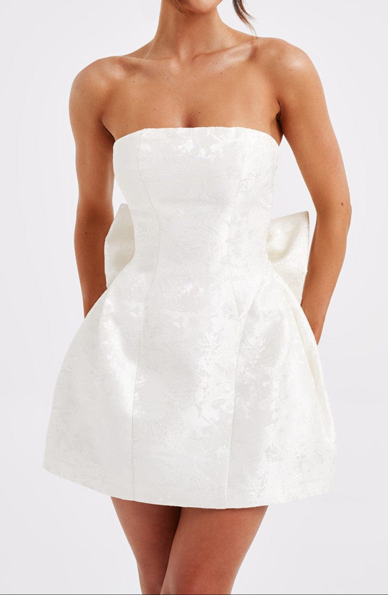 Honora Mini Dress - Ivory