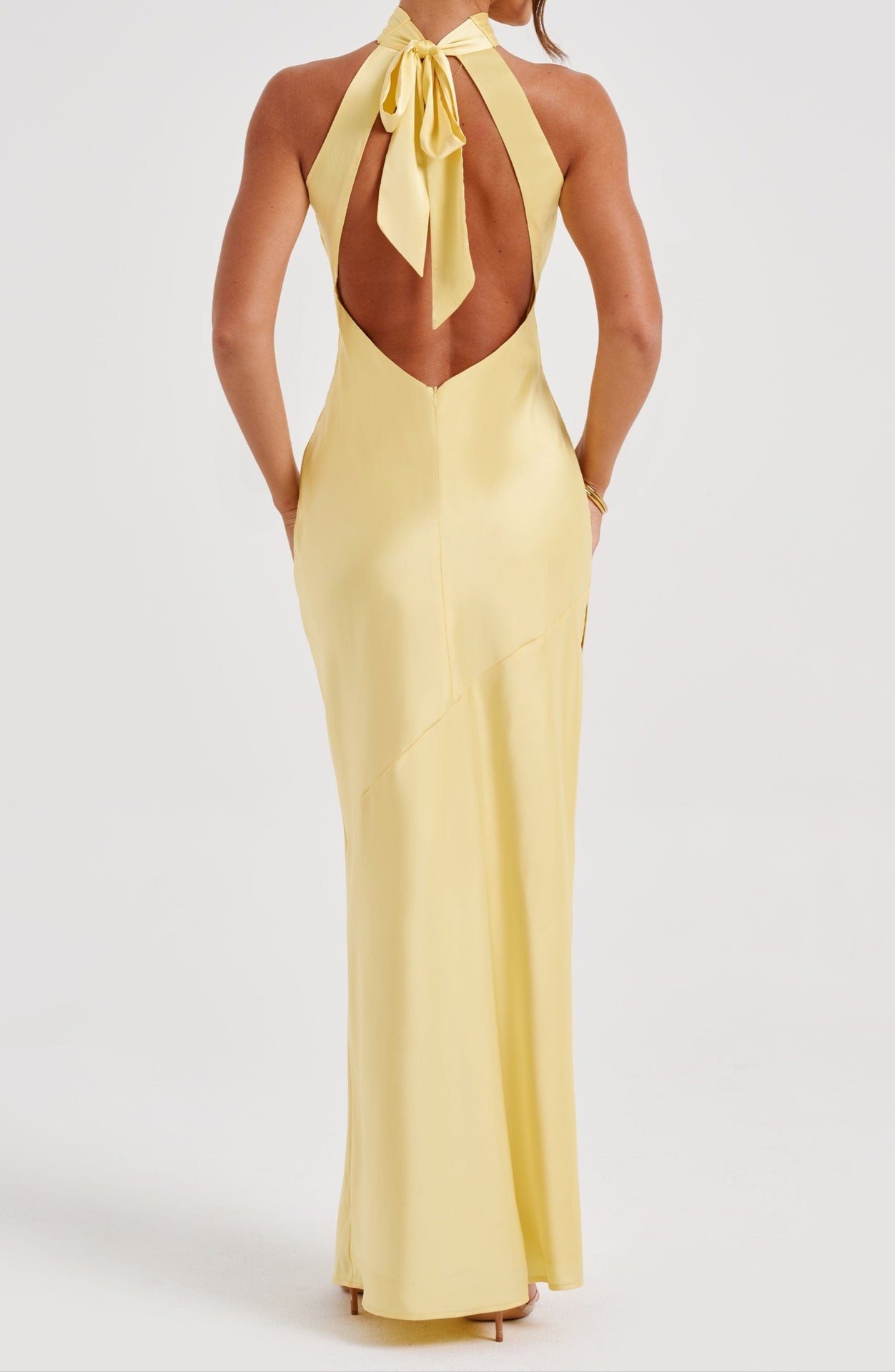 Alba Maxi Dress - Lemon