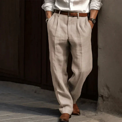 Men's Elegant Vintage Pants | Long